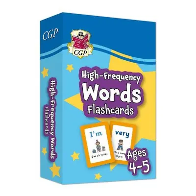 High-Frequency Words Flashcards for Ages 4-5 (Reception) - CGP Books