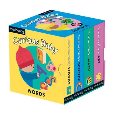 Curious Baby Board Book Set - Mudpuppy a Chase, Aimee