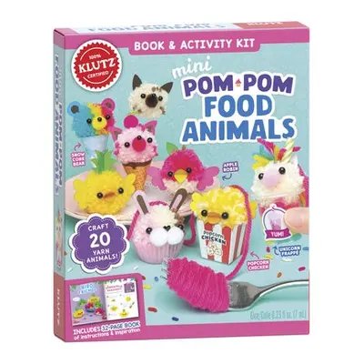 Mini Pom-Pom Food Animals - Editors of Klutz