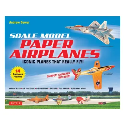 Scale Model Paper Airplanes Kit - Dewar, Andrew