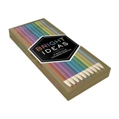 Bright Ideas Metallic Colored Pencils: 10 Colored Pencils - Chronicle Books