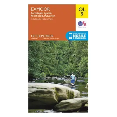 Exmoor, Barnstaple, Lynton, Minehead a Dulverton - Ordnance Survey