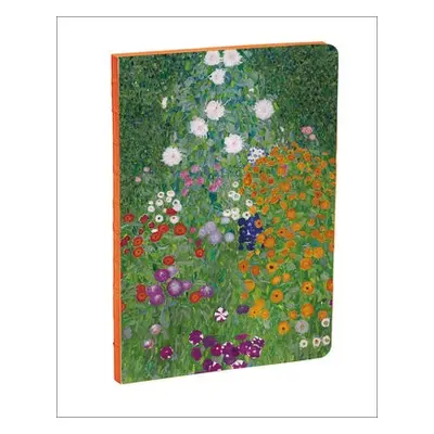 Flower Garden by Gustav Klimt A5 Notebook - Klimt, Gustav