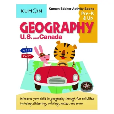 Geography Sticker Activity Book: US and Canada