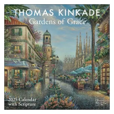 Thomas Kinkade Gardens of Grace with Scripture 2025 Wall Calendar - Kinkade, Thomas