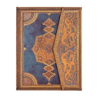 Safavid Indigo (Safavid Binding Art) Ultra Lined Hardcover Journal - Paperblanks