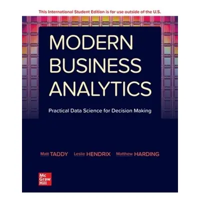 Modern Business Analytics ISE - Taddy, Matt