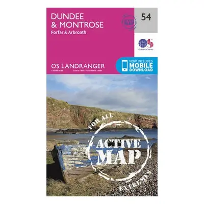 Dundee a Montrose, Forfar a Arbroath - Ordnance Survey