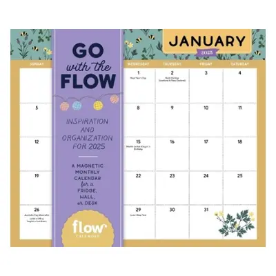 Go with the Flow: Inspiration and Organization for 2025 - Smit, Irene a Calendars, Workman