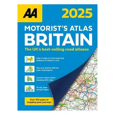 AA Motorist's Atlas 2025