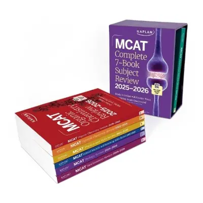 MCAT Complete 7-Book Subject Review 2025-2026, Set Includes Books, Online Prep, 3 Practice Tests