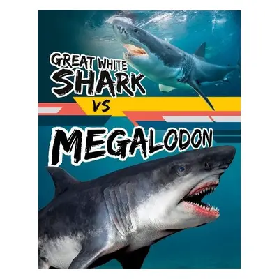 Great White Shark vs Megalodon - Hofer, Charles C.