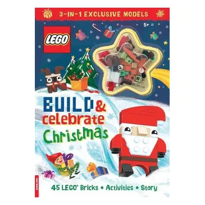 LEGO® Books: Build a Celebrate Christmas (includes 45 bricks) - LEGO® a Buster Books