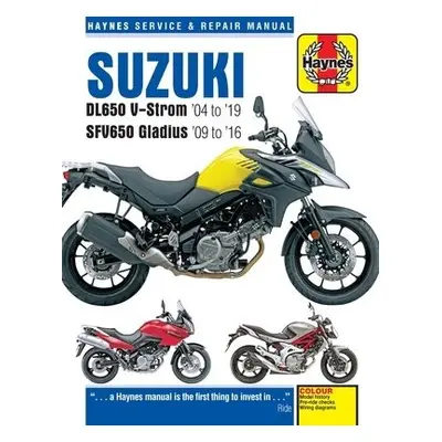 Suzuki DL650 V-Strom a SFV650 Gladius (04 - 19) - Haynes Publishing