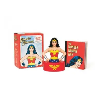 Wonder Woman Talking Figure and Illustrated Book - Running Press