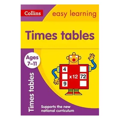 Times Tables Ages 7-11 - Collins Easy Learning