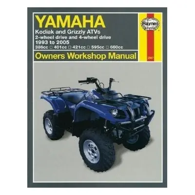 Yamaha Kodiak a Grizzly ATVs (93 - 05) Haynes Repair Manual - Ahlstrand, Alan