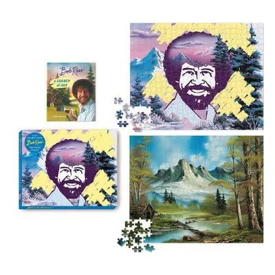 Bob Ross 2-in-1 Double Sided 500-Piece Puzzle - Pearlman, Robb