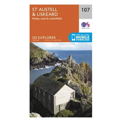 St.Austell, Liskeard, Fowey, Looe and Lostwithiel - Ordnance Survey