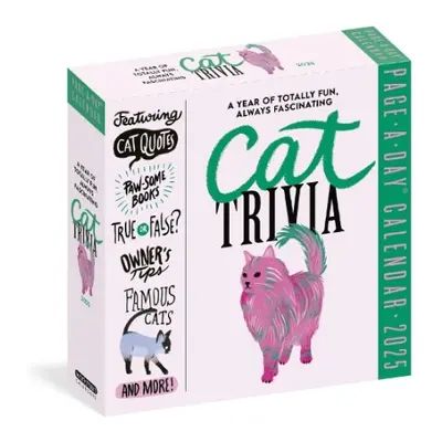 Cat Trivia Page-A-Day® Calendar 2025 - Calendars, Workman