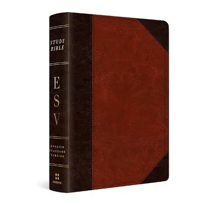 ESV Study Bible, Personal Size (TruTone, Brown/Cordovan, Portfolio Design)