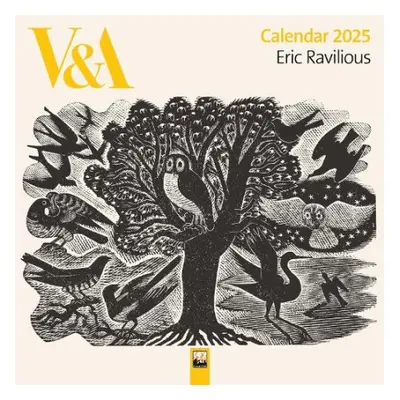 VaA: Eric Ravilious Wall Calendar 2025 (Art Calendar)