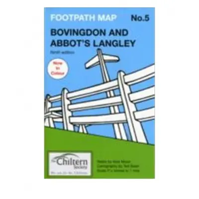 Chiltern Society Footpath Map No. 5 - Bovingdon and Abbots Langley - Moon, Nick