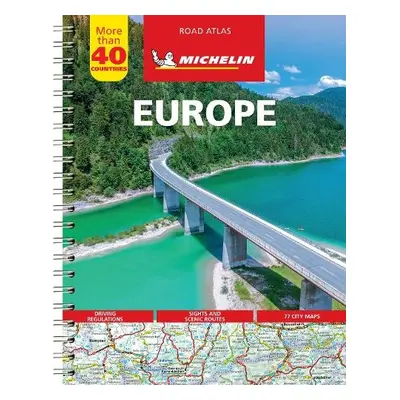 Europe - Tourist and Motoring Atlas (A4-Spiral) - Michelin