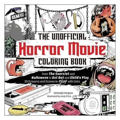 Unofficial Horror Movie Coloring Book - Vergara, Vernieda