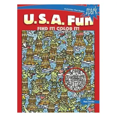 Spark U.S.A. Fun Find it! Color it! - Zourelias, Diana