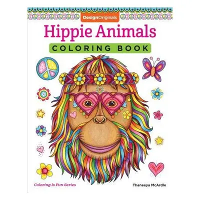 Hippie Animals Coloring Book - McArdle, Thaneeya