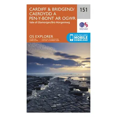 Cardiff and Bridgend/Caerdydd a Phen-y-Bont Ar Ogwr - Ordnance Survey