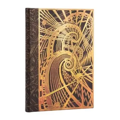 Chanin Spiral (New York Deco) Midi Unlined Hardcover Journal - Paperblanks