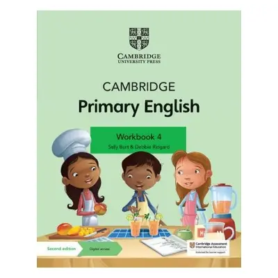 Cambridge Primary English Workbook 4 with Digital Access (1 Year) - Burt, Sally a Ridgard, Debbi