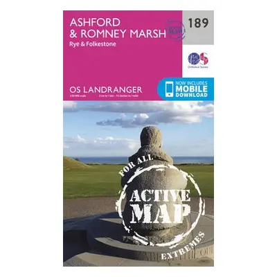 Ashford a Romney Marsh, Rye a Folkestone - Ordnance Survey