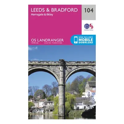 Leeds a Bradford, Harrogate a Ilkley - Ordnance Survey