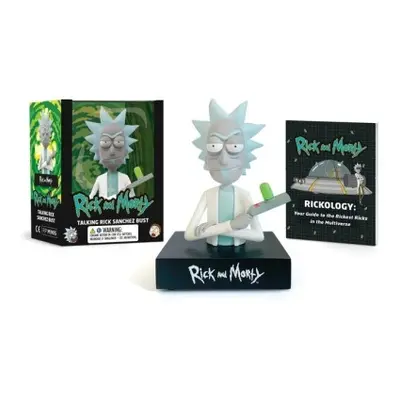 Rick and Morty Talking Rick Sanchez Bust - Press, Running