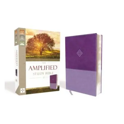 Amplified Study Bible, Leathersoft, Purple - Zondervan