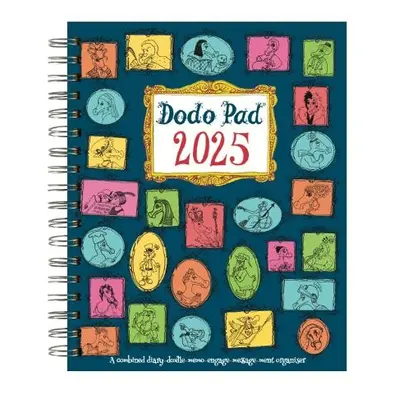 Dodo Pad Original Desk Diary 2025 HARDCOVER- Week to View, Calendar Year Diary - Dodo, Lord