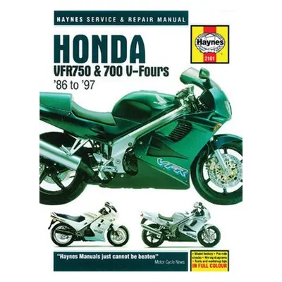 Honda VFR750 a 700 V-Fours (86 - 97) Haynes Repair Manual - Haynes Publishing