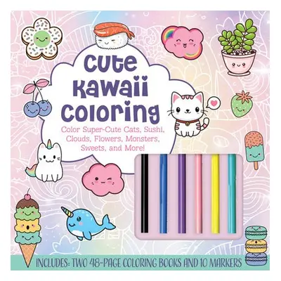 Cute Kawaii Coloring Kit - Editors of Chartwell Books