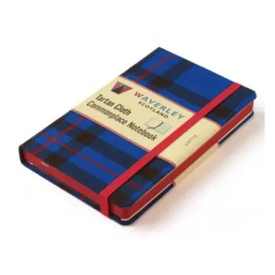 Elliot Waverley Tartan Cloth Commonplace Large 21 x 13cm Notebook - Grosset, Ron