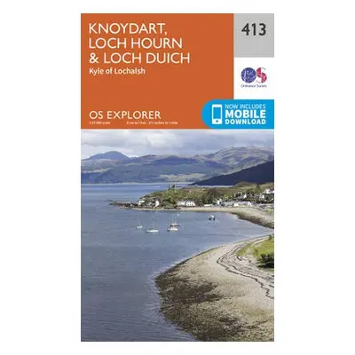 Knoydart, Loch Hourn and Loch Duich - Ordnance Survey