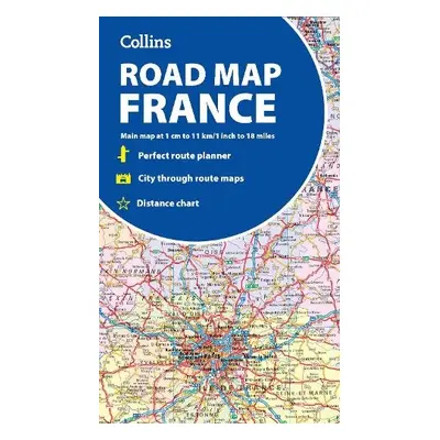 Collins Map of France - Collins Maps