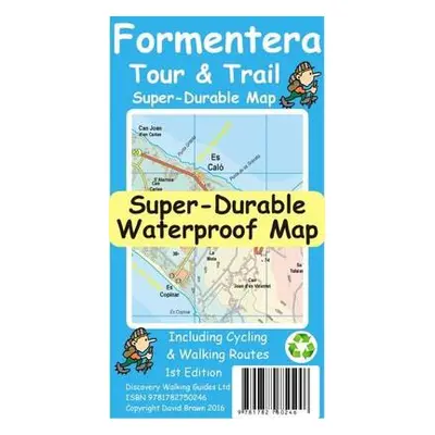 Formentera Tour and Trail Super Durable Map - Brawn, David