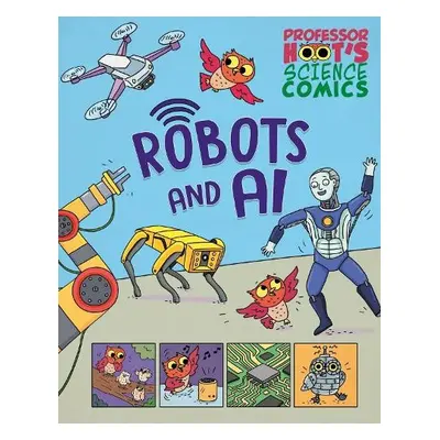 Professor Hoot's Science Comics: AI and Robots - Black, Minerva