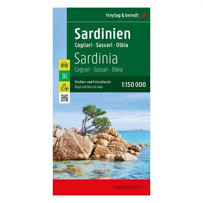 Sardinia - Cagliari, Roadmap 1:150.000