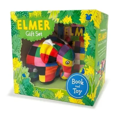 Elmer Book and Toy Gift Set - McKee, David