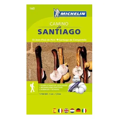 Camino de Santiago - Zoom Map 160 - Michelin