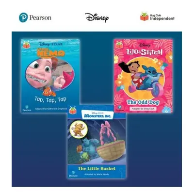 Pearson Bug Club Disney Reception Pack D, including decodable phonics readers for phases 2 to 4: